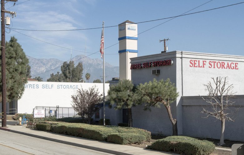 View of the Ayres Self Storage Montclair location